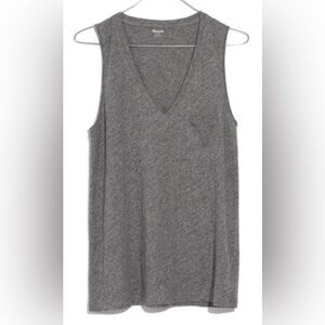 Madewell whisper cotton vneck tank